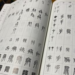 総合 篆書大字典(綿引滔天 編) / 古本、中古本、古書籍の通販は「日本