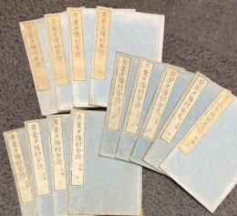黄葉夕陽村舎詩　全13巻揃