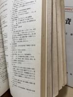 資料㊙　NO.3.11.21.23.24.35.36.38.44 （1951.9-1955.10）　9冊