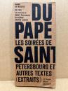 Du pape, et extraits d'autres oeuvres.