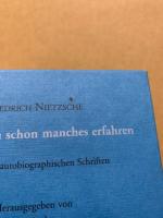 Ich Habe Nun Schon Manches Erfahren