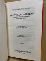 Vedanta-Sutras part 1: The Sacred Books of the East Vols.34