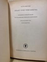 Staat und Verfassung. Gesammelte Abhandlungen zur allgemeinen Verfassungsgeschichte.