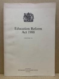 Education Reform Act 1988 : chapter 40