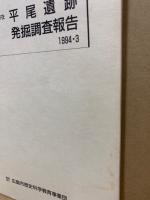 平尾遺跡発掘調査報告　広島市佐伯区五日市町所在