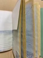 安蔵川発電所　工事記録・設計計算書・竣工図・参考図　4冊