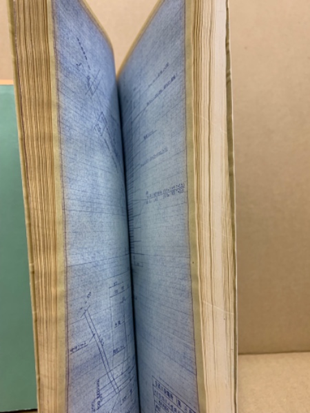 安蔵川発電所 工事記録・設計計算書・竣工図・参考図 4冊(中国