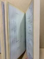 三刀屋川発電所　工事記録・設計計算書・しゅん工図・参考図　4冊