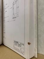 俣野川発電所 工事記録（1期工事）・設計計算書・竣工図・参考図3冊　（6冊）