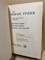 The phrase finder : three volumes in one, comprising Name-word finder, Metaphor finder, Sophisticated synonyms