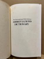 Abbreviations Dictionary: New International, Fifth Edition