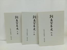 創立百年史　3冊セット/広島大学付属中・高等学校　2005年