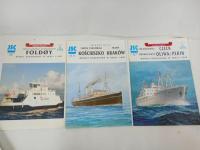 ★JSC社　他 ペーパークラフト　まとめて12点 FALKE BUTE CZECH KOSCIUSZKO PETROJARL WILLIFT EAGLE PRINS WILLEM ALEXANDER