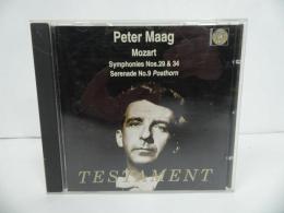 ★CD　Peter Maag[Symphonies 29 & 34 Suisse Romande Orchestra, Wolfgang Amadeus Mozart]　クラシックCD