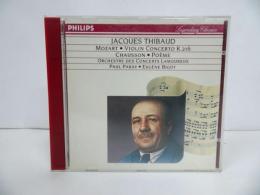 ★CD　JACQUE’S THIBAUD「Violin Concert In G, K.216 」ティーボ・モーツァルト、ジョンソン/クラシックCD