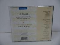 ★CD【NIGEL NORTH/BACH ON THE LUTE】On The Lute-cello Suite.1, 2, 4: North クラシックCD