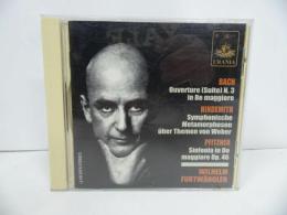 ★CD　 フルトヴェングラ−「Orch.suite.3: Furtwangler / Bpo +hindemith, Pfitznero」クラシックCD