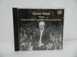 ★CD【Gunter Wand Haydn】Symphonies 82 92 & 103 Joseph Haydn, Gnter Wand/ハイドン　クラシックCD　