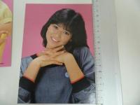 ★プロマイド【石川秀美】2枚セット/ビックプロマイド・ポスター　当時物　アタリくじ・景品・駄菓子屋