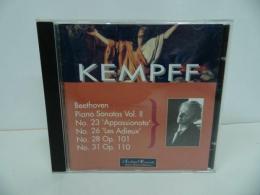 ★CD【KEMPFF】Beethoven: Piano Sonatas Wilhelm Kempf クラシックCD　モーツァルト