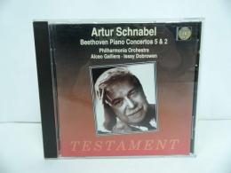 ★CD　Artur Schnabel【Piano Concerti 2 & 5 】Philharmonia Orchestra, Ludwig van Beethoven/TRSTAMENT/ベートーヴェン クラシックCD