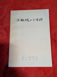 淡輪磯山古墳群 : 大阪府泉南地方在地集団の古墳の研究