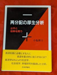 再分配の厚生分析 : 公平と効率を問う
