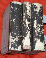 ボアソナート氏　日本民法草案註解註釈　物上権対人権全5巻のうち、全第2編上ノ初・上・下　3冊セット