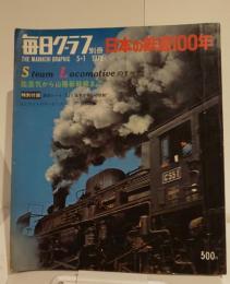 日本の鉄道100年　毎日グラフ別冊　1972.5.1