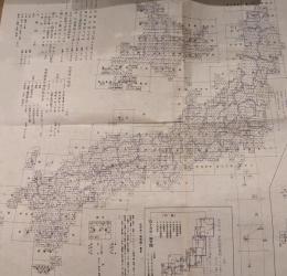 5万分の１　地形図　北海道を除く日本全国961枚揃　（大正～昭和24）