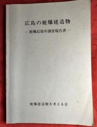 広島の被爆建造物 : 被爆45周年調査報告書