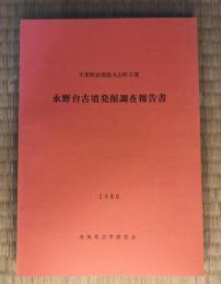 永野台古墳発掘調査報告書 : 千葉県安房郡丸山町石堂