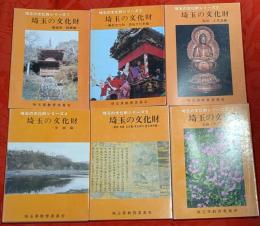 埼玉の文化財　全6巻揃