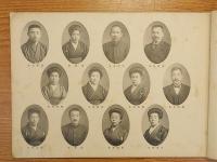 卒業記念写真帖　宮城県立第一高等女学校　大正七年度
