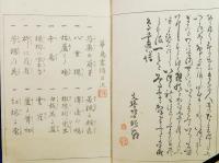 花鳥画譜　渡辺省亭　木版画