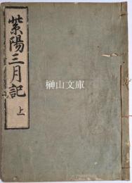 紫陽三月記　上巻