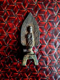 建明元年銘金銅仏