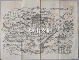 初瀬山之図　豊山長谷寺本願院
