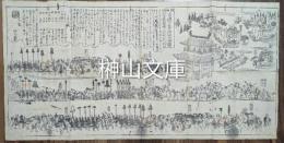 讃岐象頭山正祭頭騎大略図
