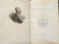 Oeuvres complètes de Montesquieu