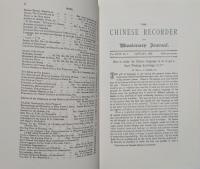 The Chinese Recorder