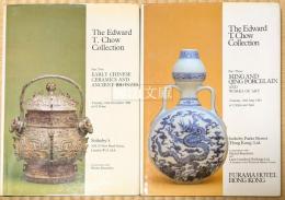 The Edward T. Chow Collection part two Early Chinese Ceramics and Ancient Bronzes　（古陶磁と古銅器） / three Ming and Qing Porcelain　（明清陶磁）　太倉仇氏抗希斎曾蔵珍品図録　二・三輯セット