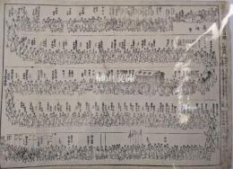 孝明天皇御出棺行列図