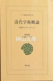 清代学術概論　中国のルネッサンス　ワイド版東洋文庫245