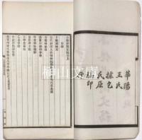 小倦遊閣文稿　上・下巻　揃