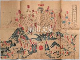 信濃国木曽御嶽山全図