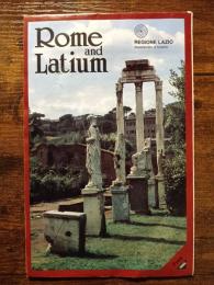 ローマ地図　Rome and Latium