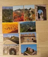 万里の長城 一～三　ポストカードセット Great Wall　（长城 邮政明信片）