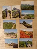 万里の長城 一～三　ポストカードセット Great Wall　（长城 邮政明信片）