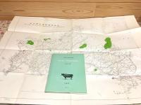 天然記念物緊急調査　植生図・主要動植物地図　35 山口県